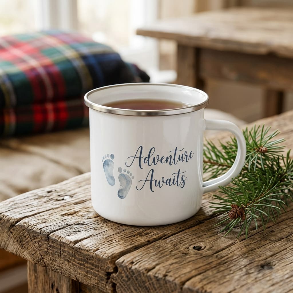 Enamel Camping Mug - Product